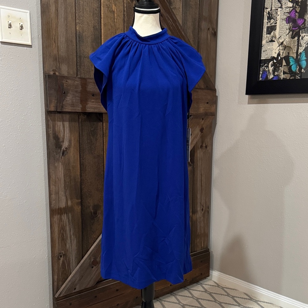 Calvin Klein Royal Blue Midi Dress
